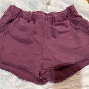 Comfy Mauve Casual Shorts